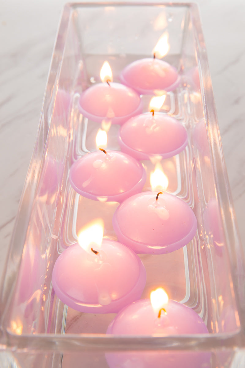 Scented Floating Candles - Lavender & Rose