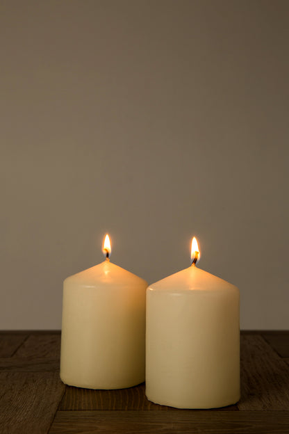 Pillar Candle Diameter 7cm x Height 10cm (Cream)